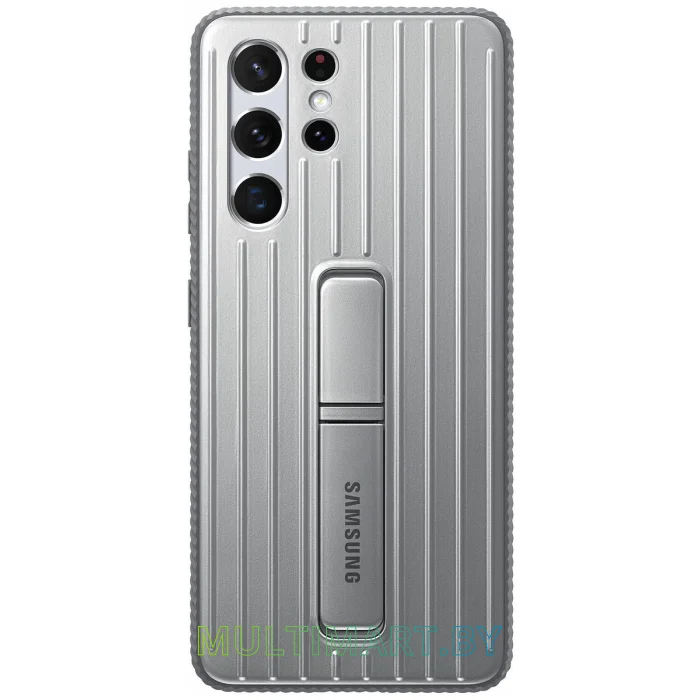 Чехол Samsung Protective Standing Cover для Galaxy S21 Ultra (серый)